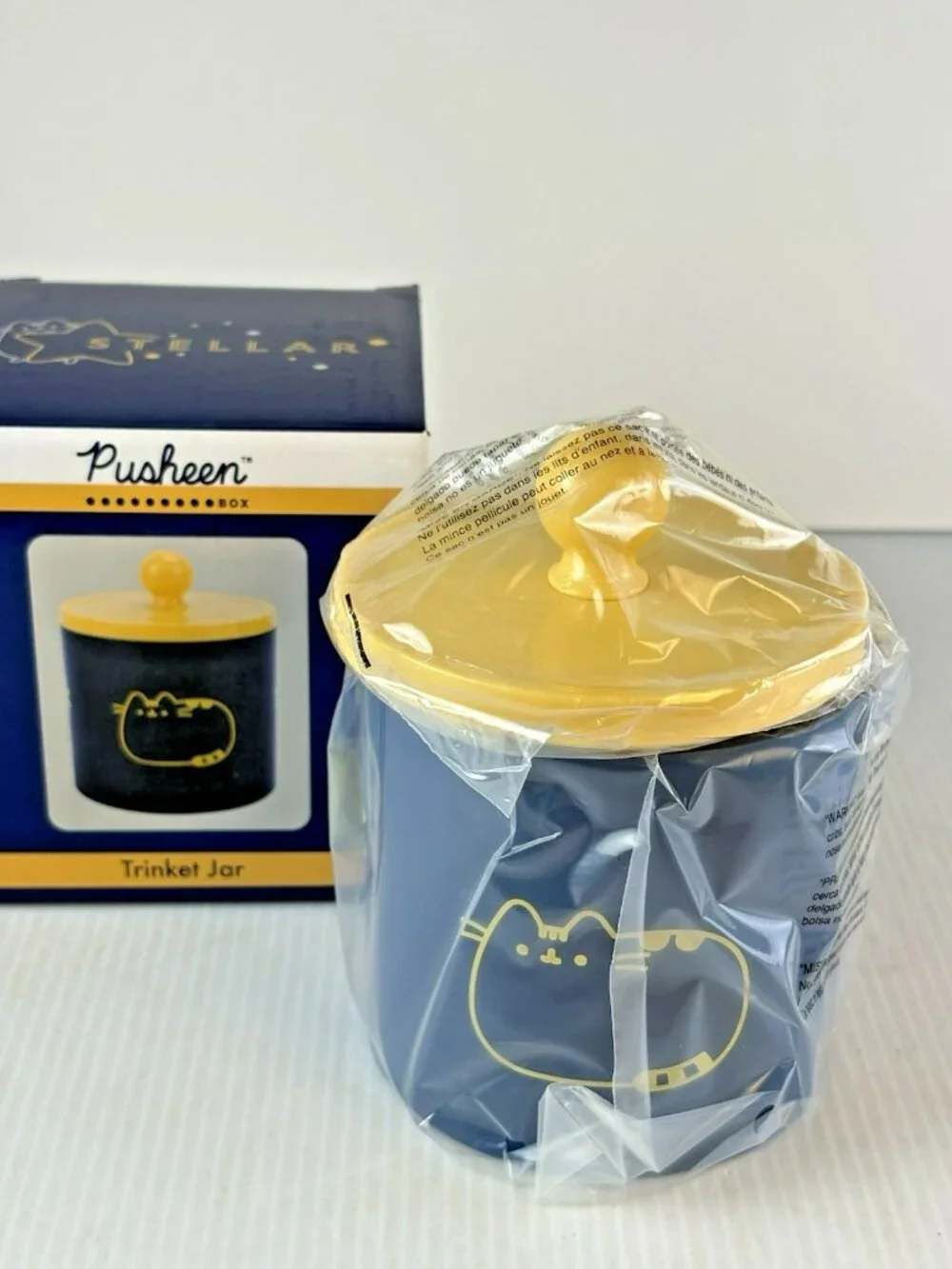 Pusheen Fall 2021 Exclusive Tin Trinket Jar NIB